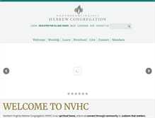Tablet Screenshot of nvhcreston.org
